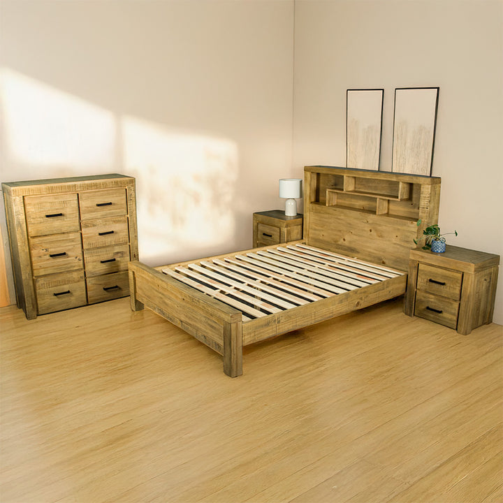 Amarillo 4 Piece King Bedroom Suite with Tallboy