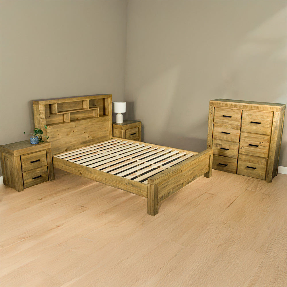 Amarillo 4 Piece Queen Bedroom Suite with Tallboy