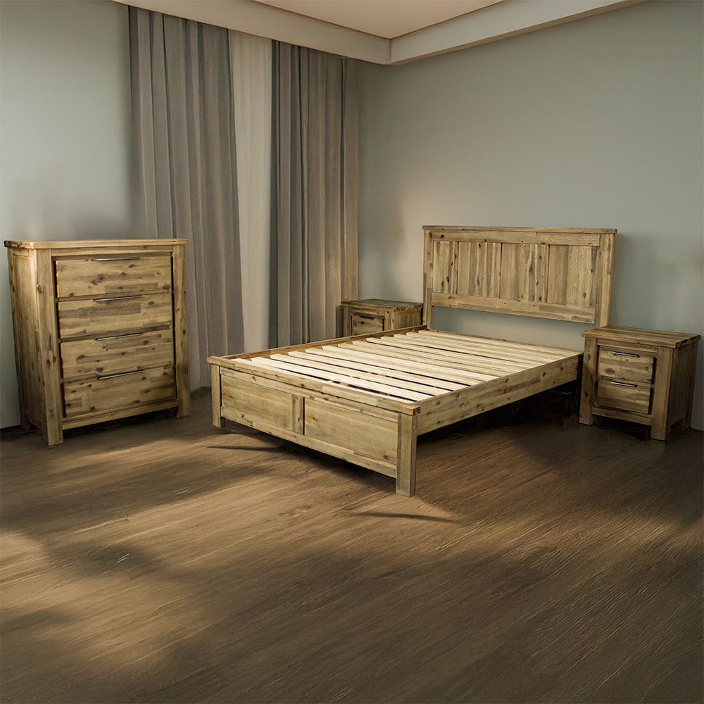 Mars 4 Piece Queen Bedroom Suite with Tallboy