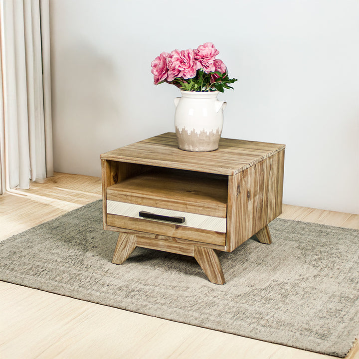 Soho 2 Drawer Lamp Table / End Table