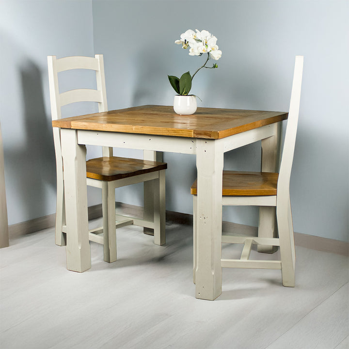 Tuscan Recycled Pine 3-Piece Square Dining Suite