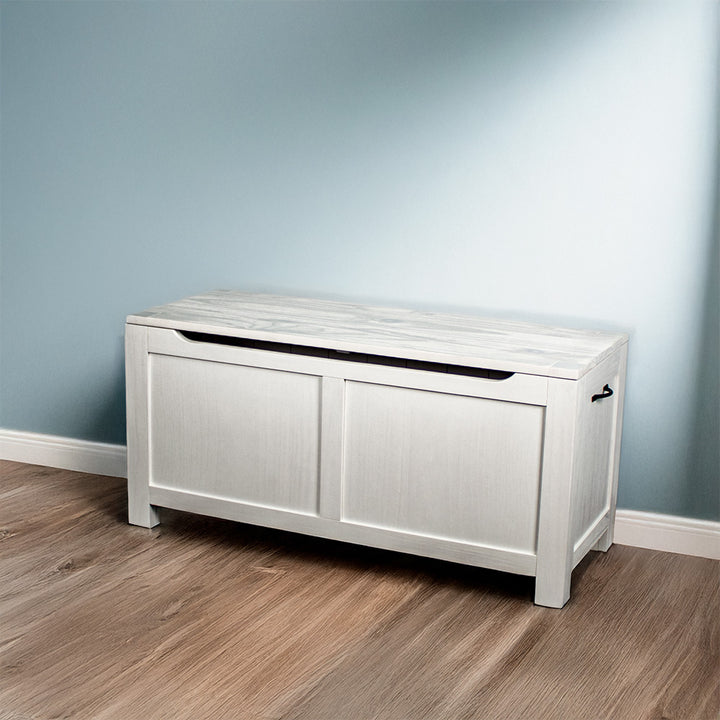 Vancouver White NZ Pine Blanket Box