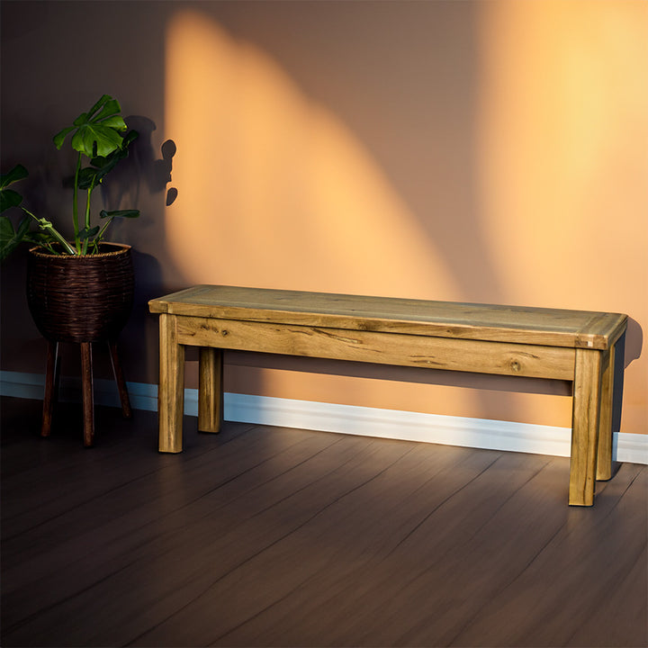 Vienna 1.44 m Oak Bench Seat