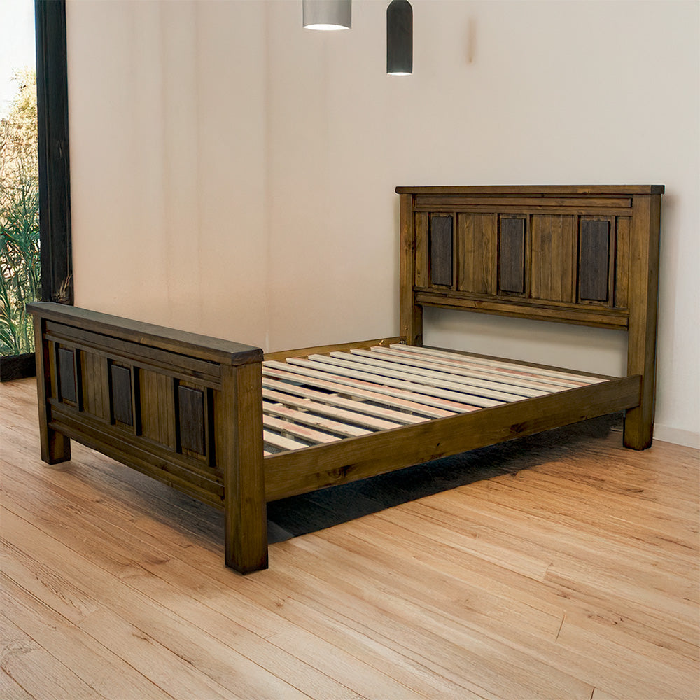 The front of the Botanica King Slat Bed Frame.