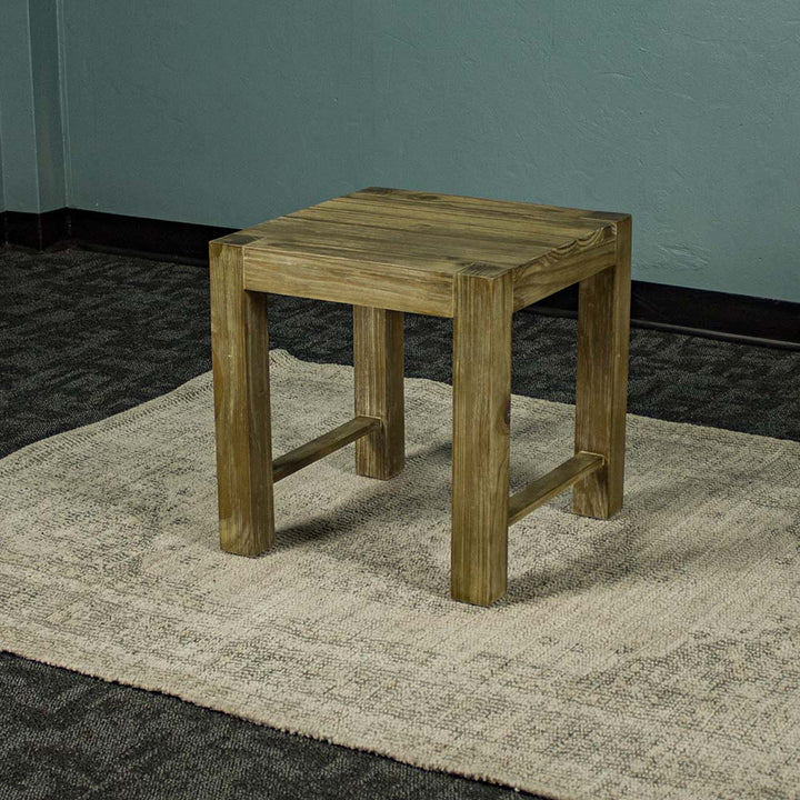 The middle table of the three Vancouver Pine Nesting Tables.