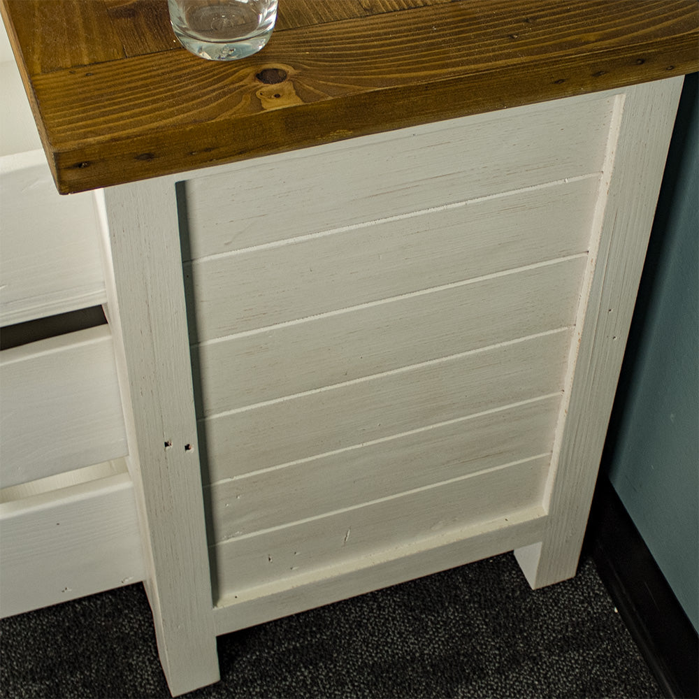 Tuscan Recycled Pine Bedside Cabinet