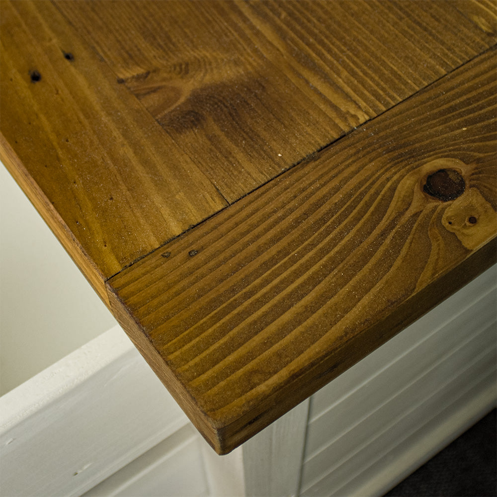 Tuscan Recycled Pine Bedside Cabinet