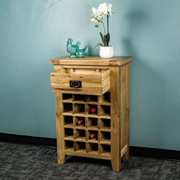 Yes Oak Wine Cabinet