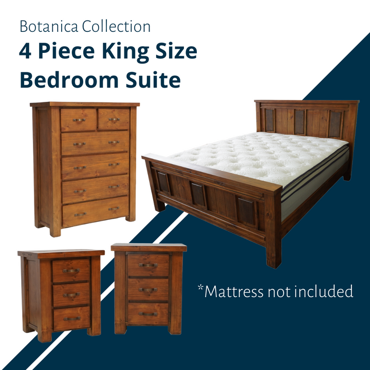 Botanica 4 Piece King Bedroom Suite