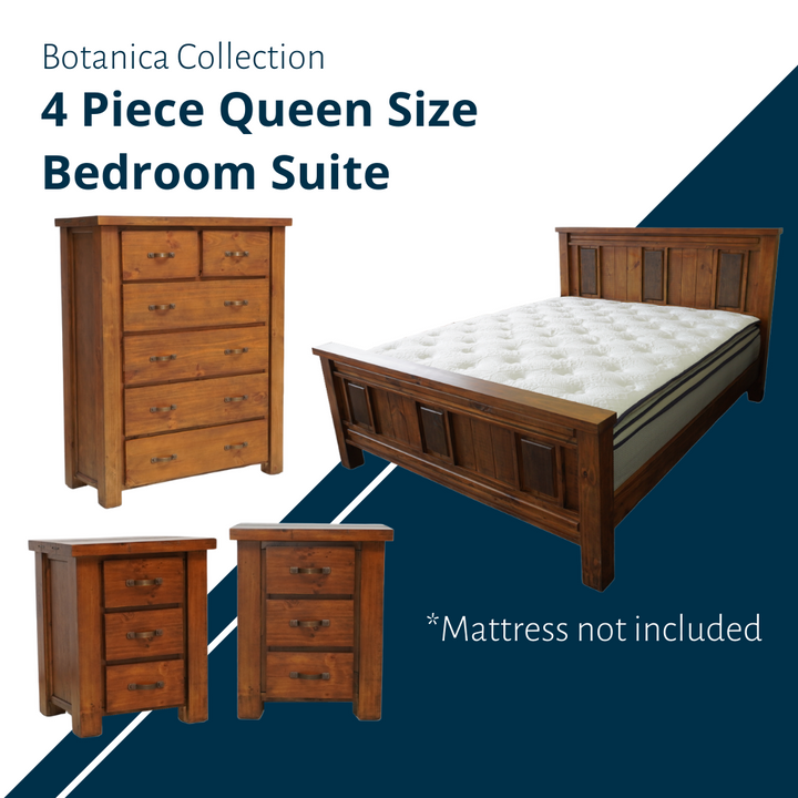 Botanica 4 Piece Queen Bedroom Suite