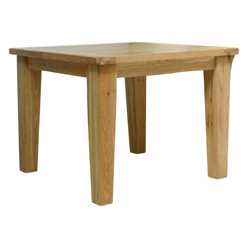 Vienna Square Oak Dining Table (1.0m)